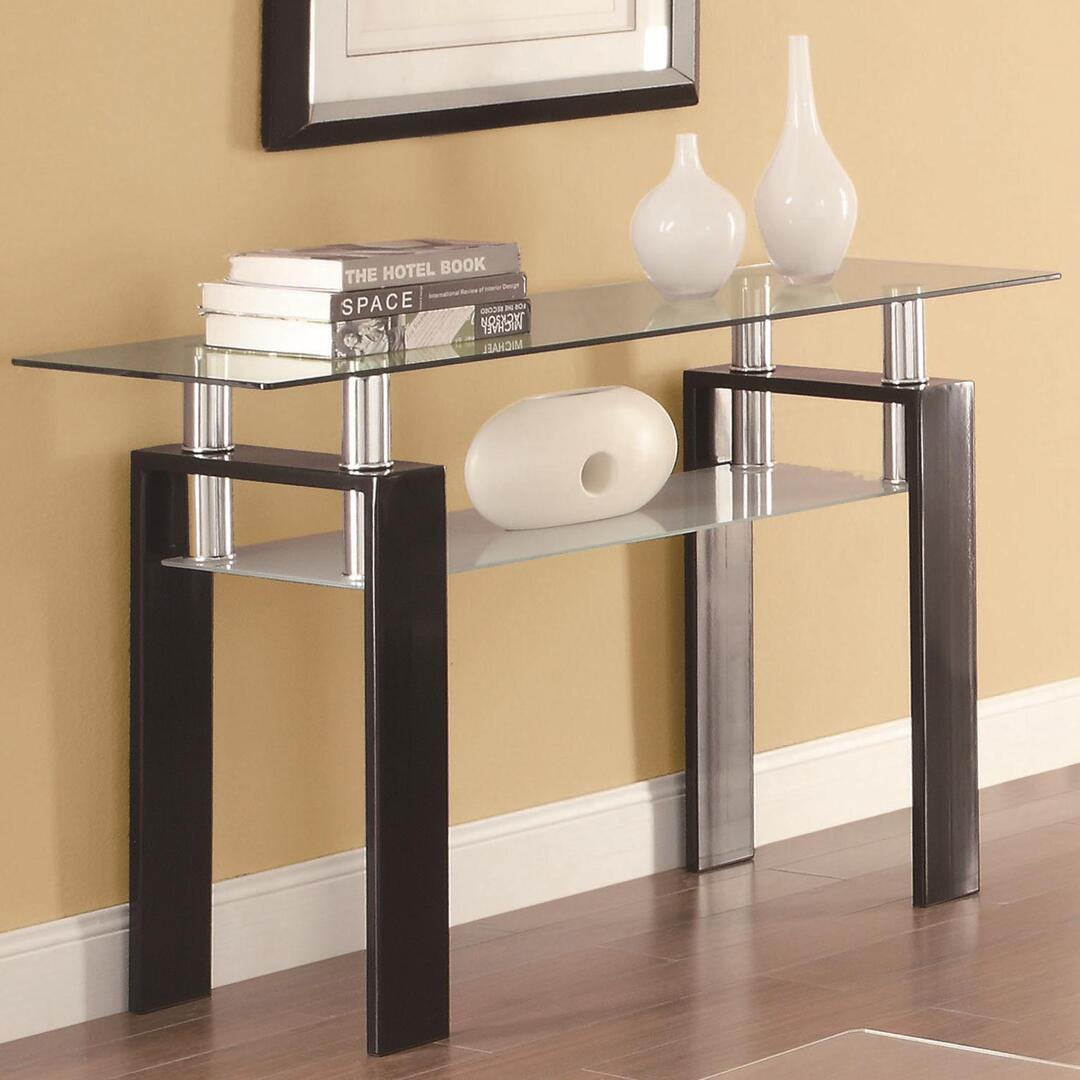Sofa Table with shelf