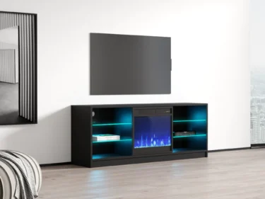 58" TV Stand/Electric Fireplace