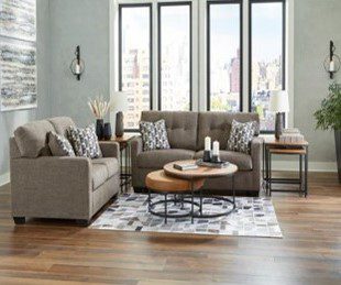 2-PC Sofa & Loveseat